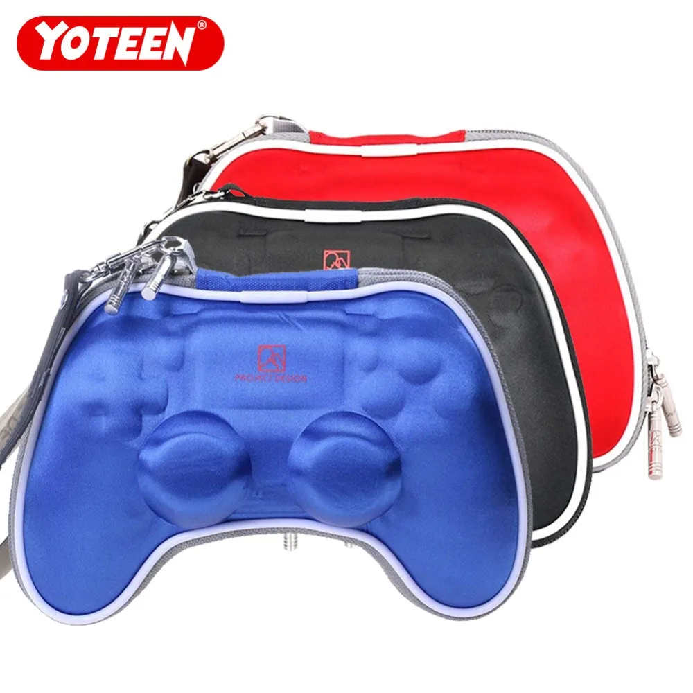 

Yoteen Hard EVA Pouch for PS4 Controller Dualshock 4 Bag Travel Carry Case Controller Protective Hand Shockproof Pocket