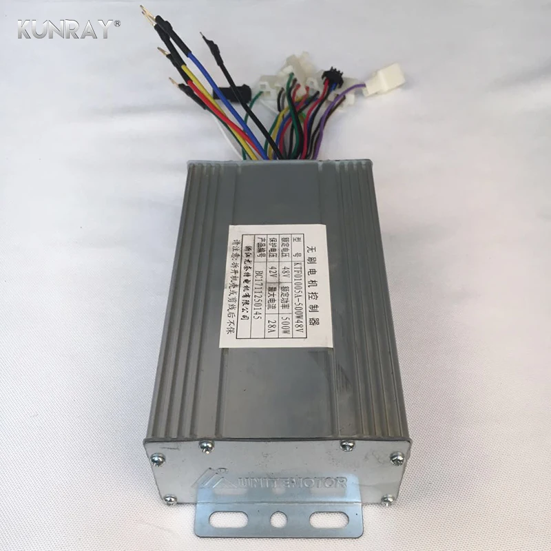 Бесщеточный контроллер скорости двигателя Unitemotor 12 Mosfet 48 В постоянного тока 500 Вт