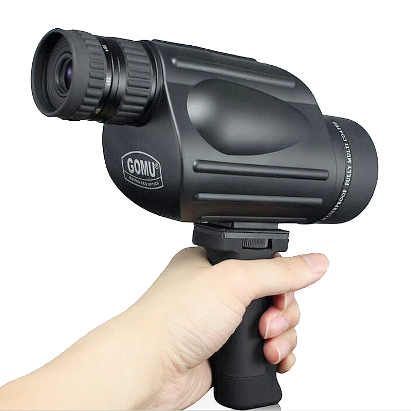 Gomu 10-30X50 HD Zoom Monocular pájaro reloj de alta calidad nitrógeno impermeable telescopio binoculares prismáticos binoculares de caza a prueba de golpes a prueba de trípode - 5
