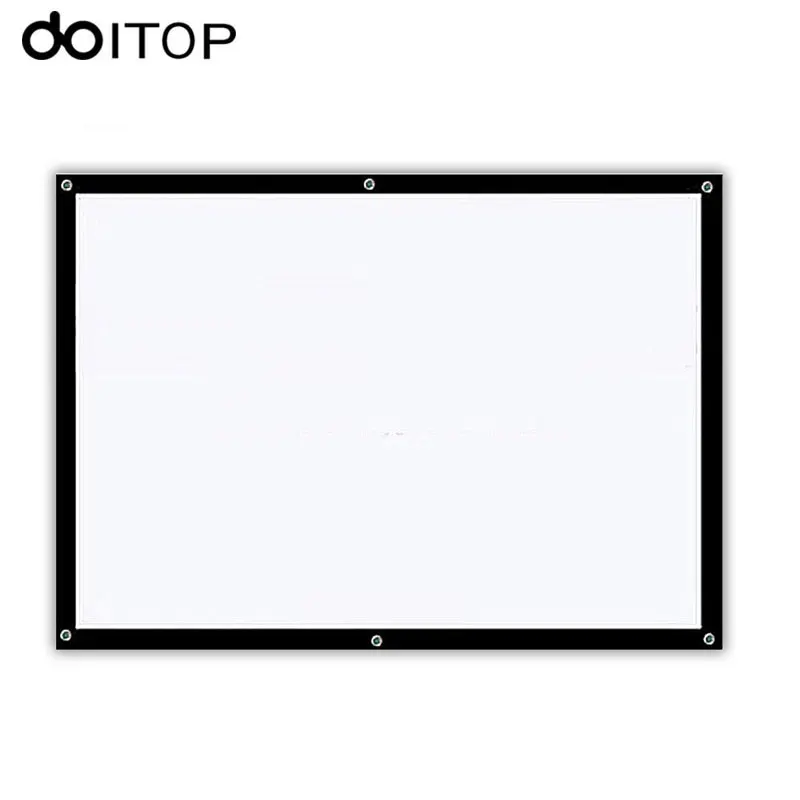 DOITOP 60 inch 169 Projector Screen High definition Projection Screen