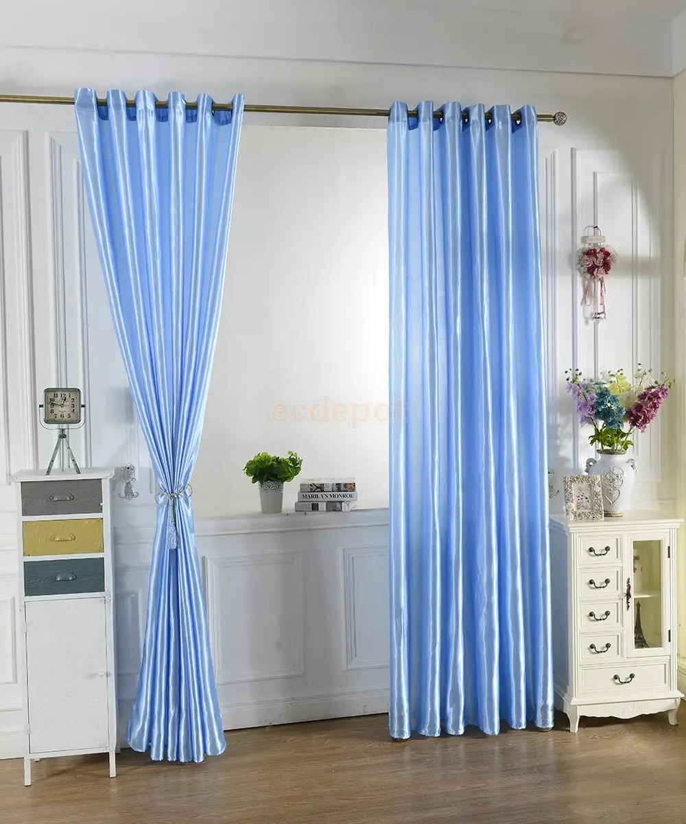 

100x200cm Tulle Door Window Curtain Drape Panel Balcony Scarf Valance 11 Colors