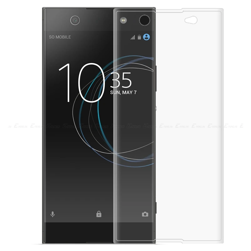 3D изогнутая Защитная пленка для экрана для sony Xperia XZ3 XZ X XZ1 XZ2 Compact XA XA1 XA2 1 10 Plus Ультра Премиум Закаленное стекло - Цвет: Clear