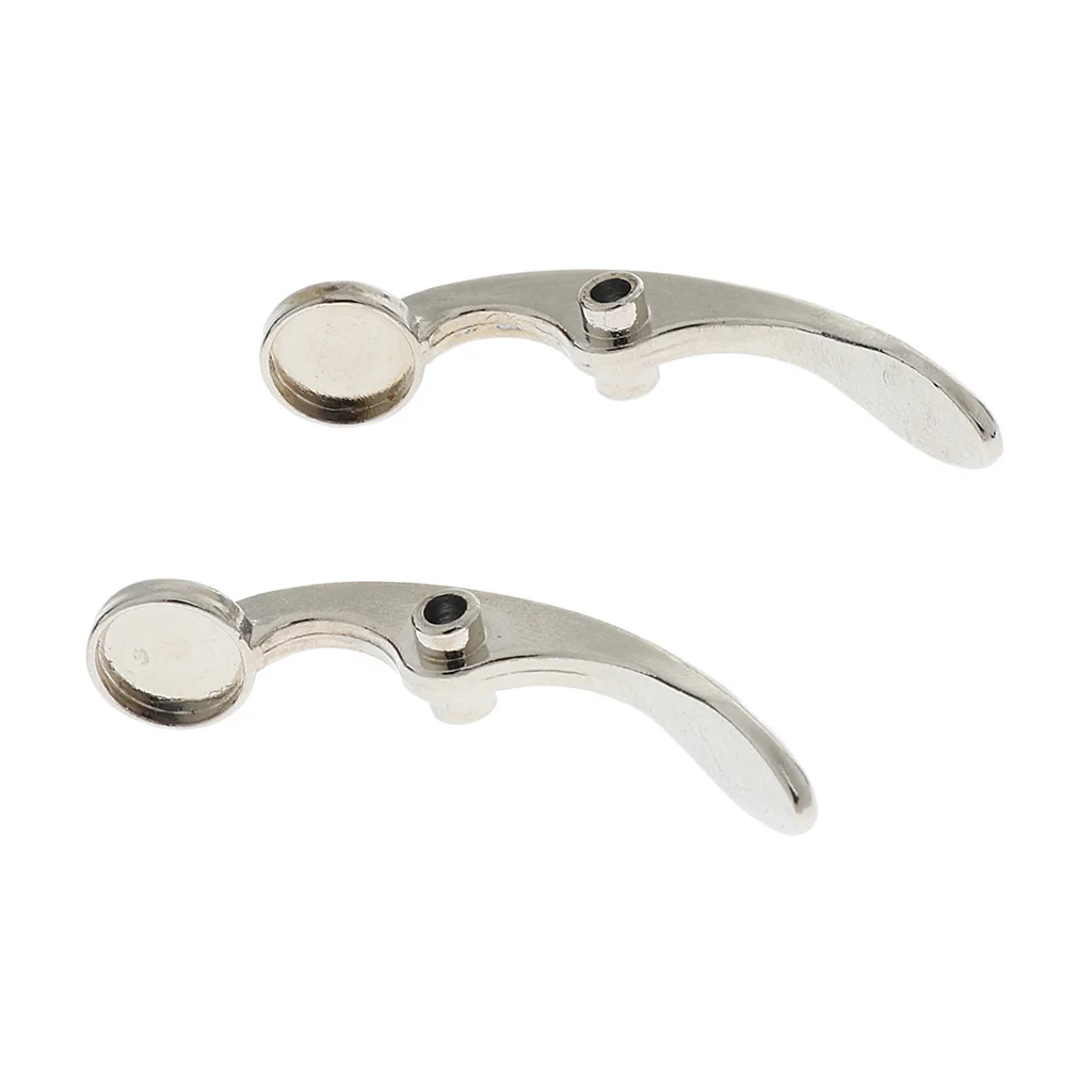 

2pcs Metal Trumpet Spit Valve Water Key Valve Piston Brass Instrument Replacement Parts Accessories for Trumpet Brass Instrument