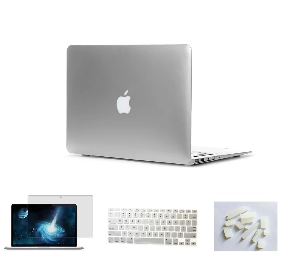 Hard Case Cover Keyboard Skin Screen Proctector For MacBook Pro 13.3/" 15.4/"