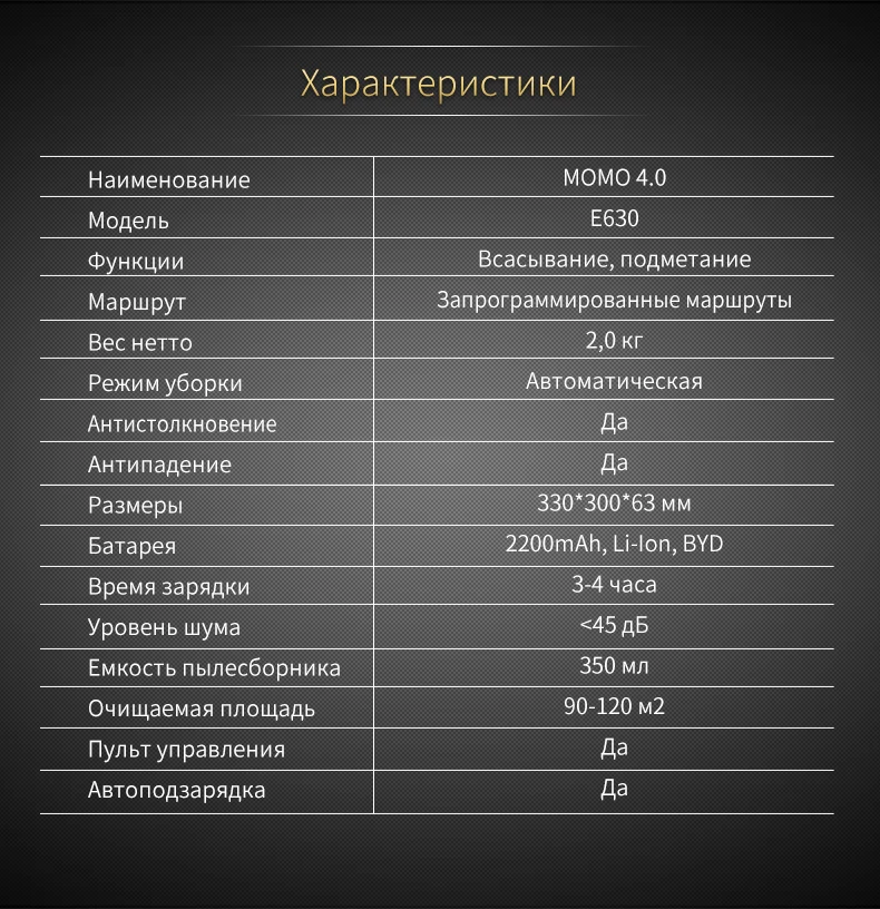 Seebest E630 MOMO 4,0 супер тонкий робот-пылесос с автоматической подзарядкой с пультом дистанционного управления, робот для чистки жесткого пола