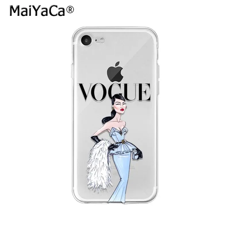 VOGUE girl Fashion illustration