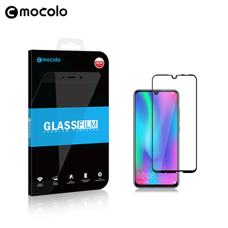 Защитная пленка Mocolo для экрана Honor 10 Lite полностью склеенное закаленное стекло Huawei