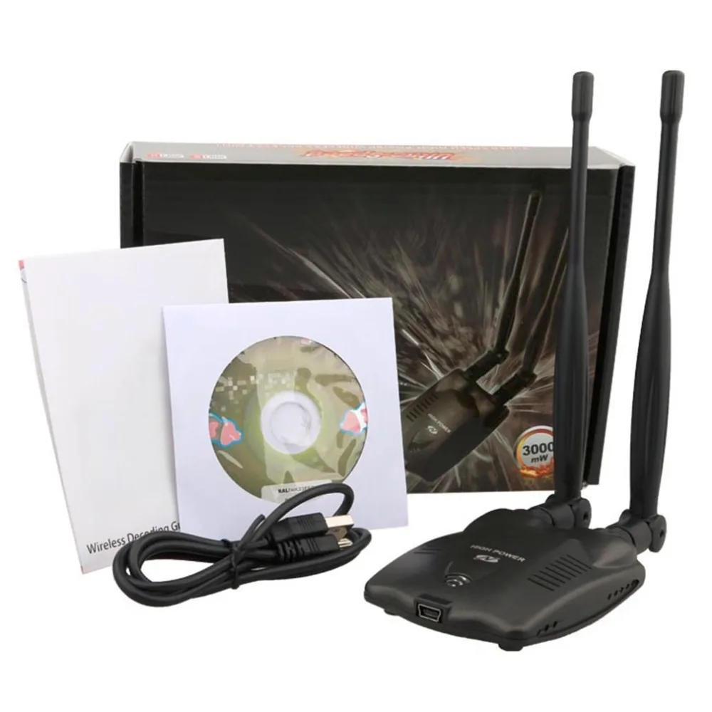 

3000mW High Power N9100 Wireless USB Wifi Adapter For Ralink 3070 Chipset PC Wifi Receiver External Wifi For Laptop Notebook
