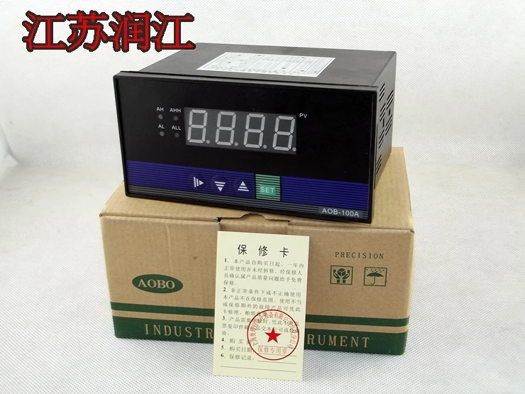

AOB-100 intelligent digital display temperature controller / pressure display controller / all current and voltage signal input