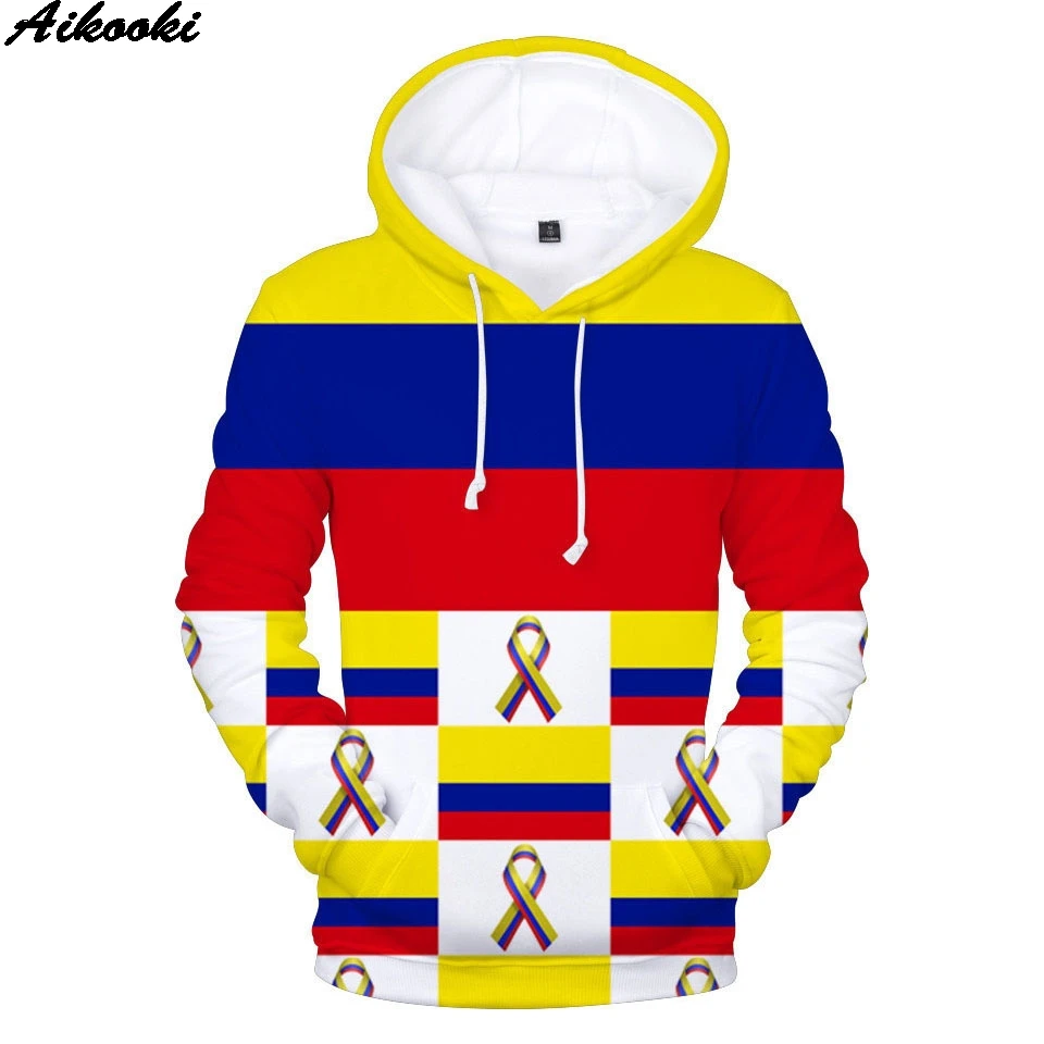 3 DHoodies принт Nationale флаг Кофты для мальчиков/девочек хип хоп толстовки