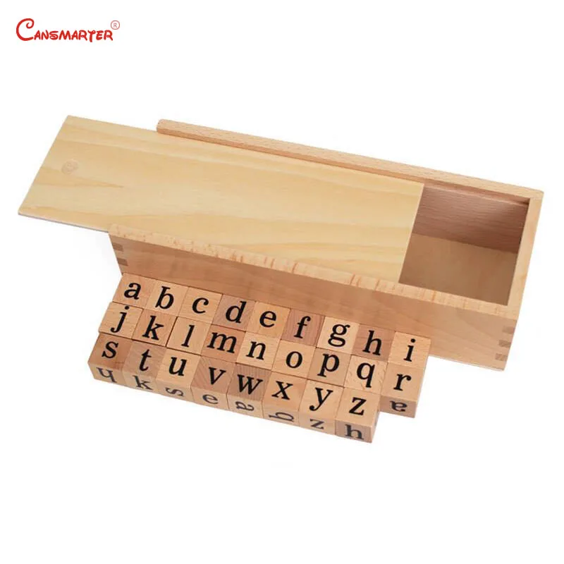 

Chinese Phonetic Letter Structure Exercise Montessori Language Cubes Teaching Toy With Box Wooden Kids Toy Preschool LA010-3