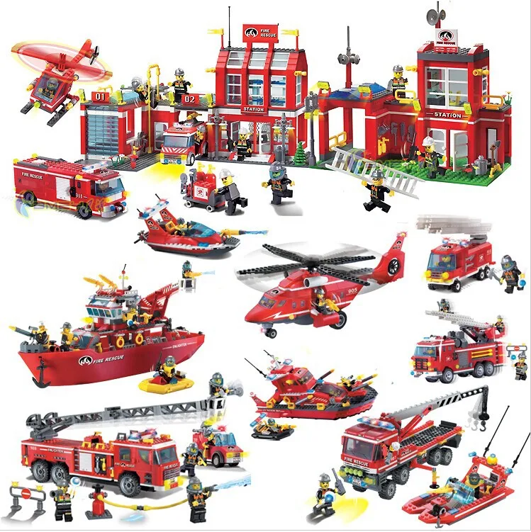 Enlighten Building Blocks Compatible with Lego E911 970P Models Building Kits Blocks Toys Hobby Hobbies For Chlidren