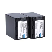 2* 4500mAh NP-FH100 NP FH100 Battery / Batteries For SONY NP-FH70 FH50 FH30 DCR-SX40 SX40R Free shipping