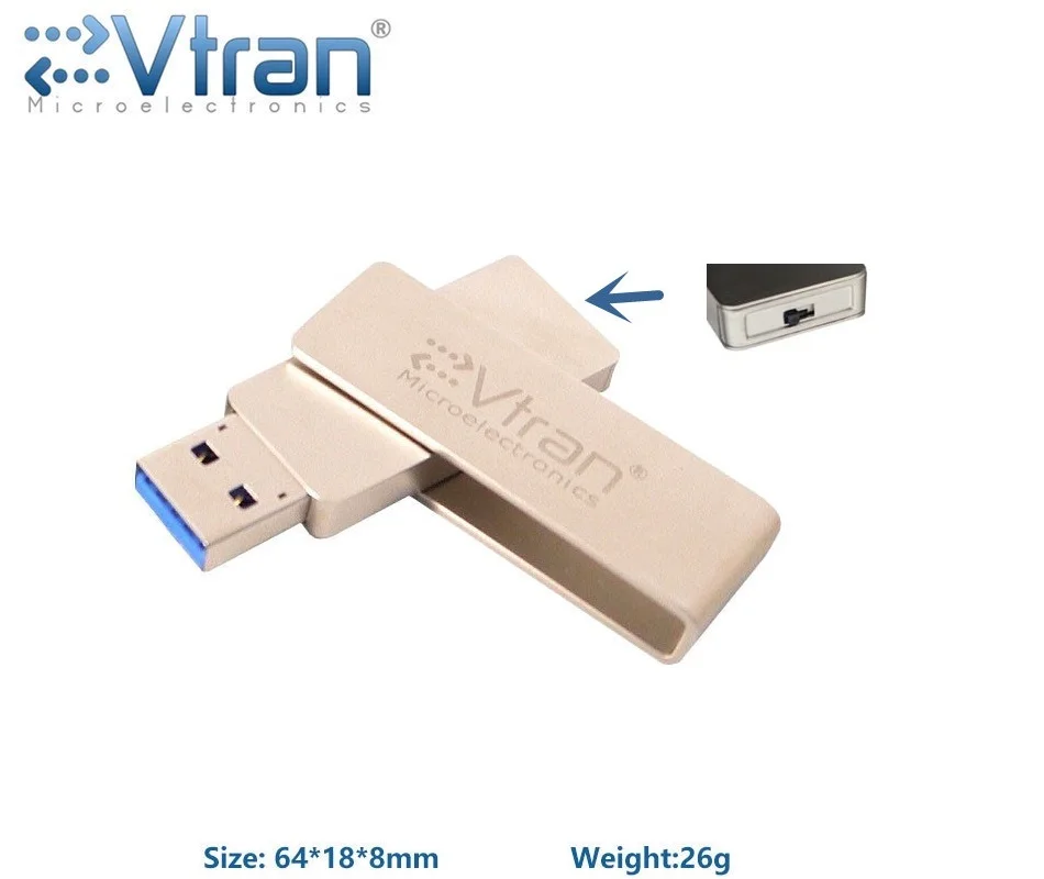 32 gb pen drive eVtran V03S SLC USB3.0 16G 32G 64G SLC USB3.0 FlashDisk Write protection High speed IS903 SLC Transparent SLC Disk usb sticks