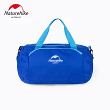 Naturehike 20L комбинированная сумка для сухих и влажных вещей для мужчин и женщин, спортивная сумка для плавания в тренажерном зале, сумка Shouder, портативное стойкое Водоотталкивающее средство, синий, черный