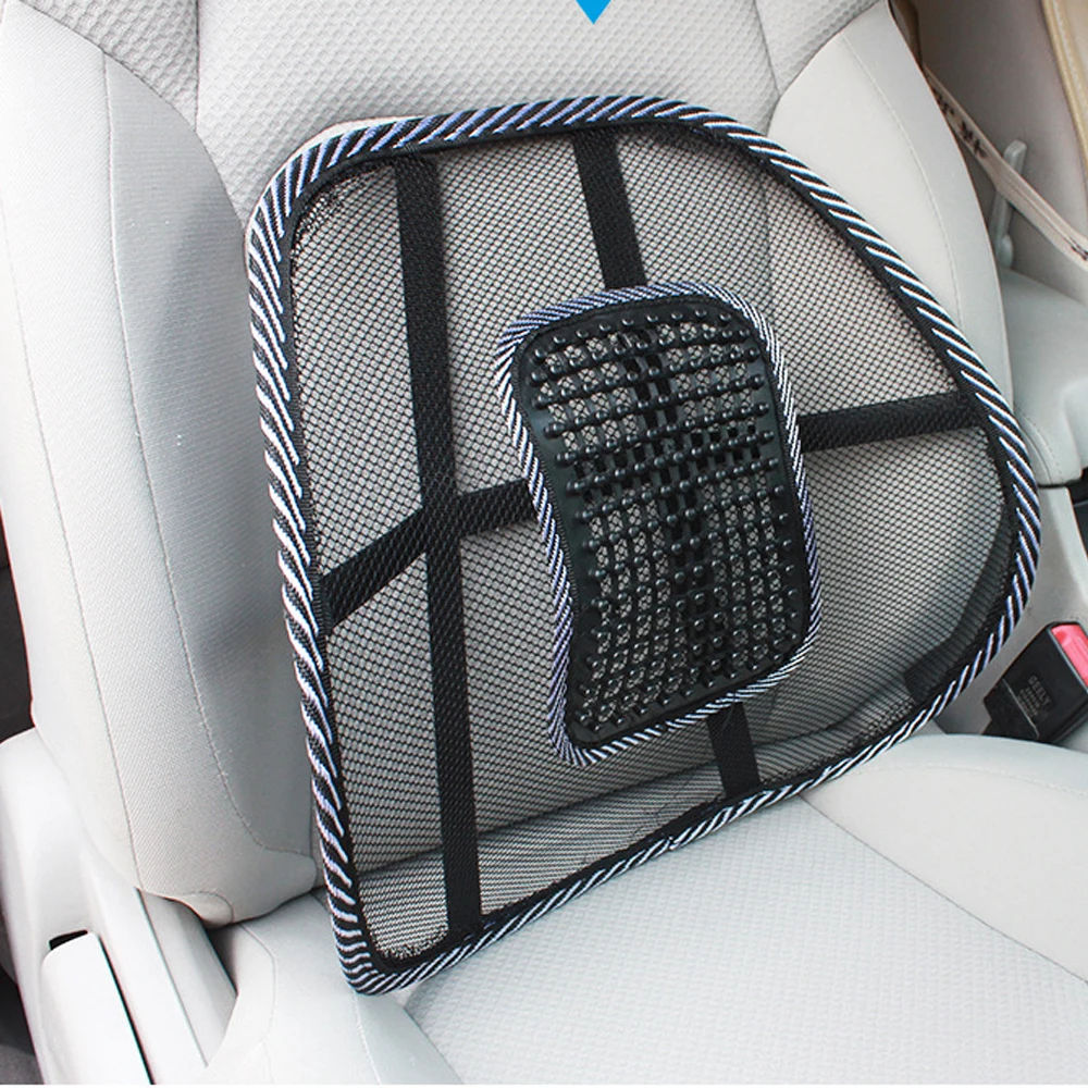 Breathable Ice Silk Driving Car Chair Massage Pad Office Sitting Chair Massage Pad Driving Waist