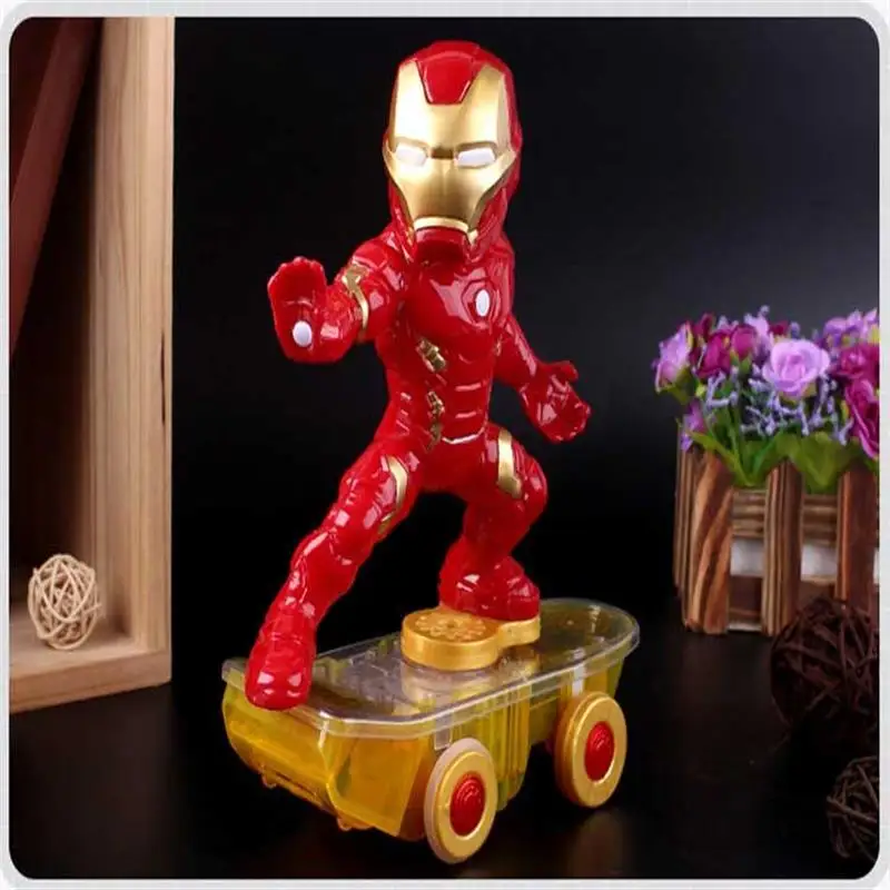 Disney Electric Super Hero Iron Man Robot Car RC Car Marvel Scooter Avengers Remote Control Car Toys Children Birthday Gifts Disney Electric Super Hero Iron Man Robot Car RC Car Marvel Scooter Avengers Remote Control Car Toys Children Birthday Gifts