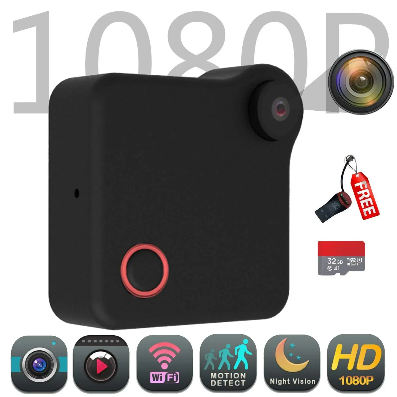 

WiFi Selfie Camera DV Recorder Wearable IP Camera Motion Sensor Bike Body Micro Mini Batterry DV DVR Magnetic Clip Voice Record