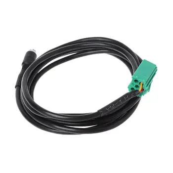 

Aux Audio Cable Adapter Mini ISO Female Jack Extension Wire For Radio CD Player