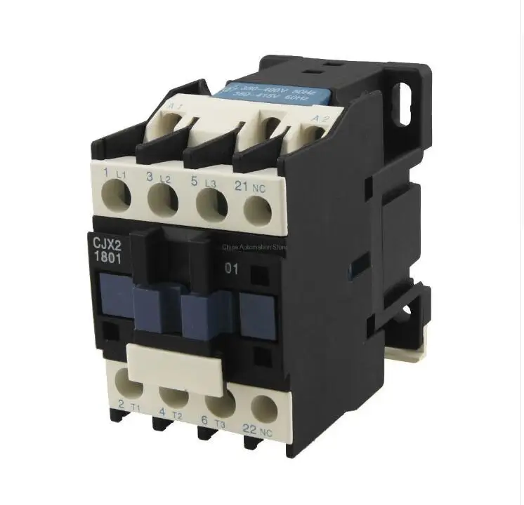 

AC Contactor Motor Starter Relay CJX2-1801 3 POLE+1NC 220V/380V 18A COIL 4/7.5KW Favorable Price