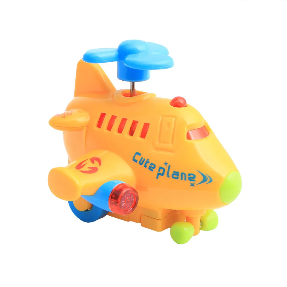 

Cute And Cartoon Helicopter Clockwork Car Best Selling Plastic Educational Toy