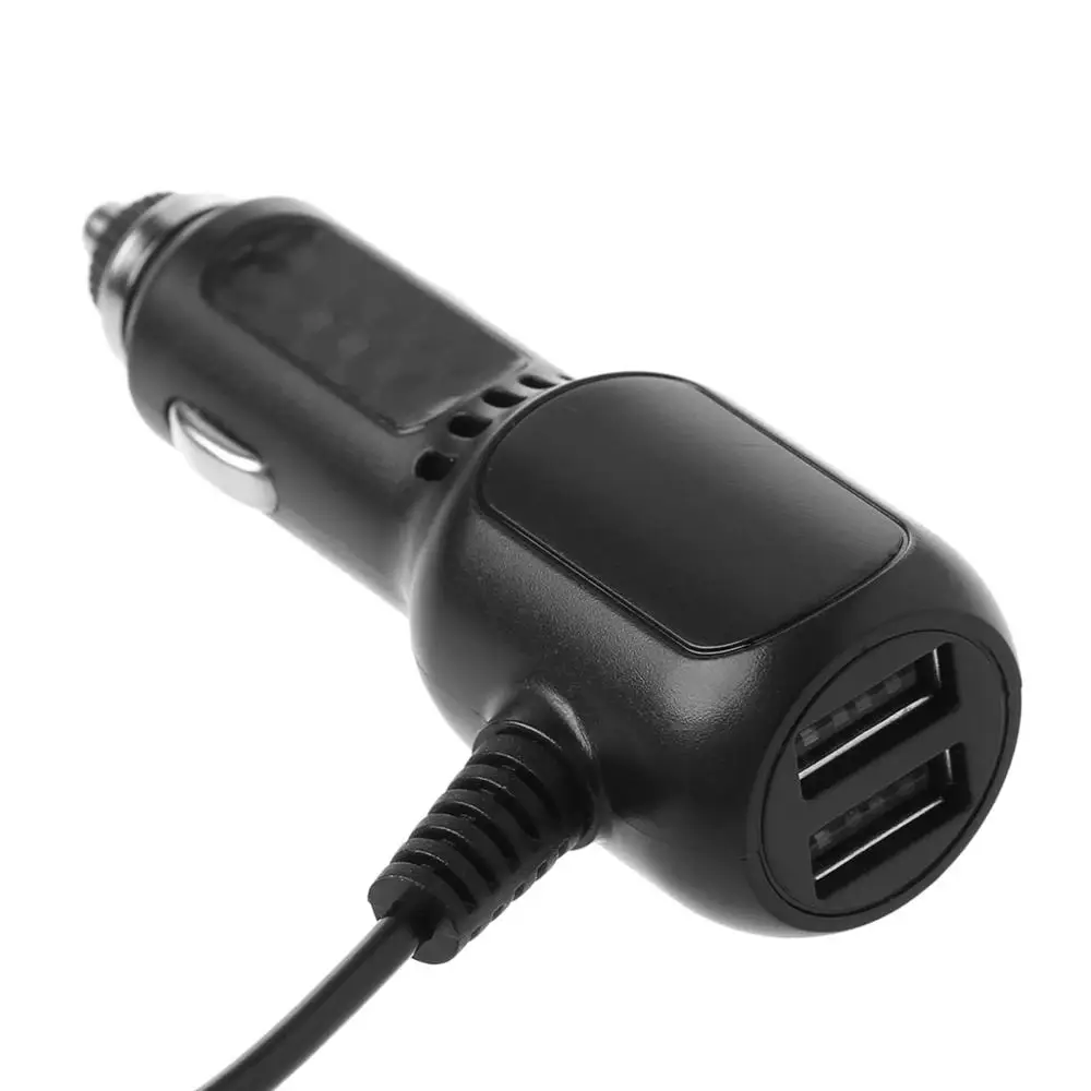 المزدوج USB شاحن سيارة سريع مهايئ شاحن المصغّر USB بيانات كابل للأندرويد الهاتف شاحن سيارة شحن سريع