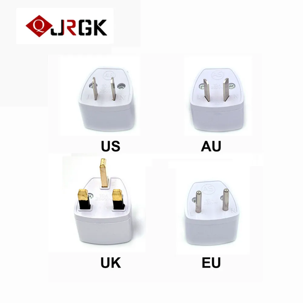5 шт. AU, US, EU, KR переходник, Япония, CN, US, EU, Евро адаптер для путешествий, AC, электрическая вилка, конвертер, адаптер питания, зарядное устройство, розетка