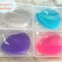 Новое поступление silisponge блендер силиконовые губки Макияж Puff для жидких Основа для макияжа лица голый Макияж BB крем Красота Essential 100 шт