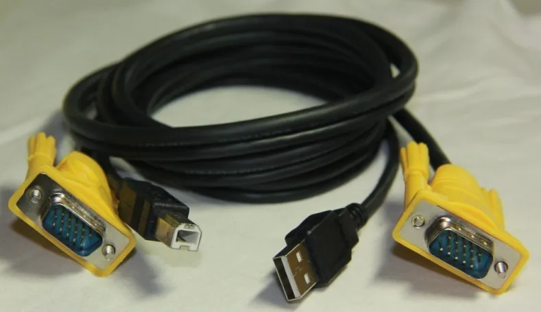 8 портов USB 2,0 ручной переключатель квм, мульти-шт VGA переключатель контроллер, 19' монтируемый в стойку