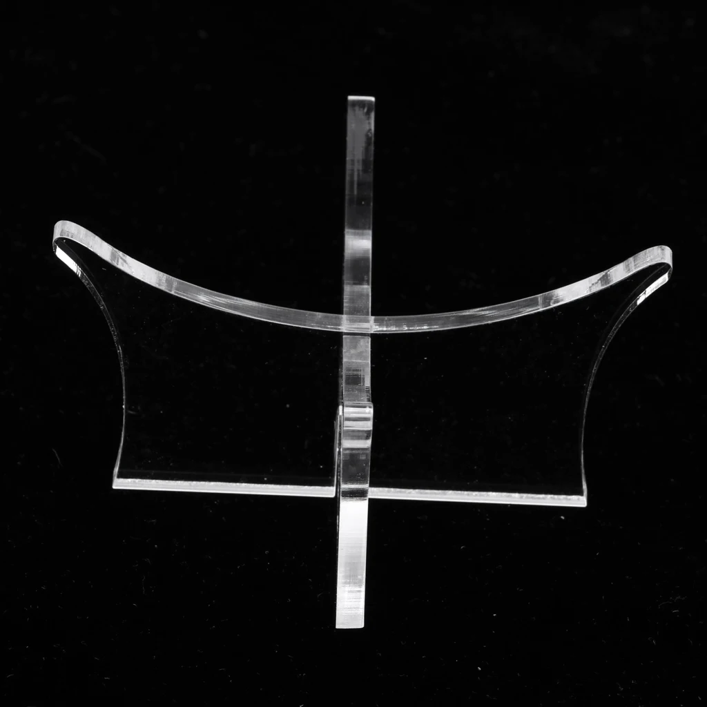 Perfeclan Acrylic Ball Stand Display Holder Stand Rack Support Base For Soccer Volleyball Basketball Football Rugby Bowling 