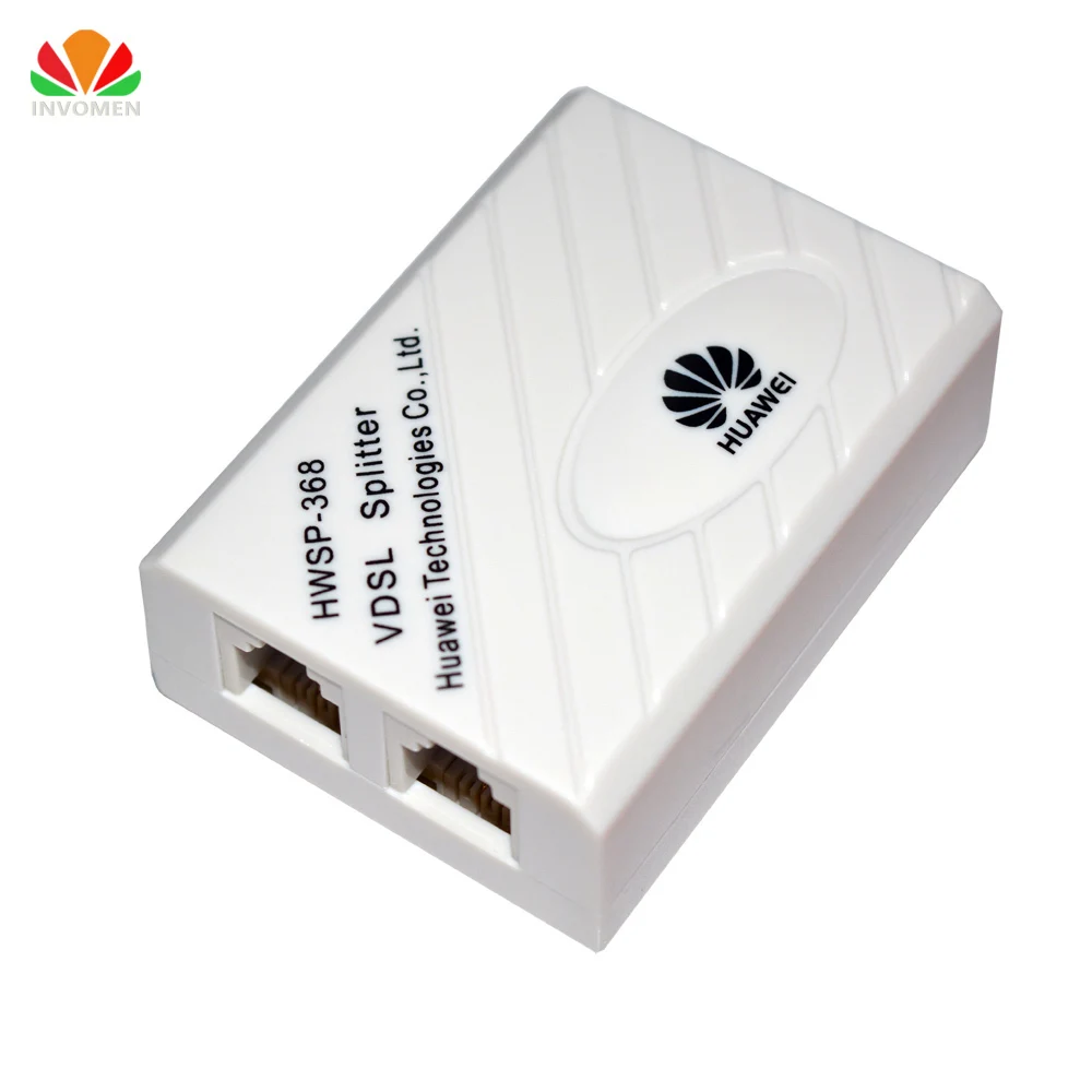 오리지널 화웨이 VDSL 스플리터 광대역 전화 필터 ADSL 모뎀 RJ11 어댑터 용 서지 번개 보호 잡음 방지 6P2C