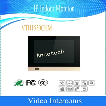 

Free Shipping Dahua Video Intercom 7inches Touch Screen Color IP Indoor Monitor Original English Version DHI-VTH1550CHM