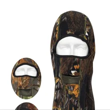 Qing Longlin camouflage hunting Hat Winter Hunting Bionic Protective headgear Outdoor Masked Cap RZ-G 08