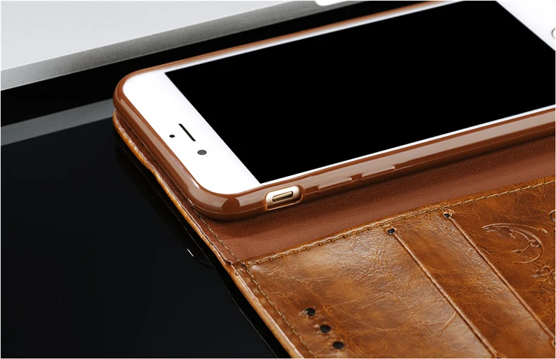 Leather Flip Phone Case