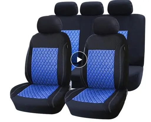 

Automobiles Seat Covers Universal Fit Most Cars Polyester Brand Car Seat Cover For Four Seasons Interior Accessories