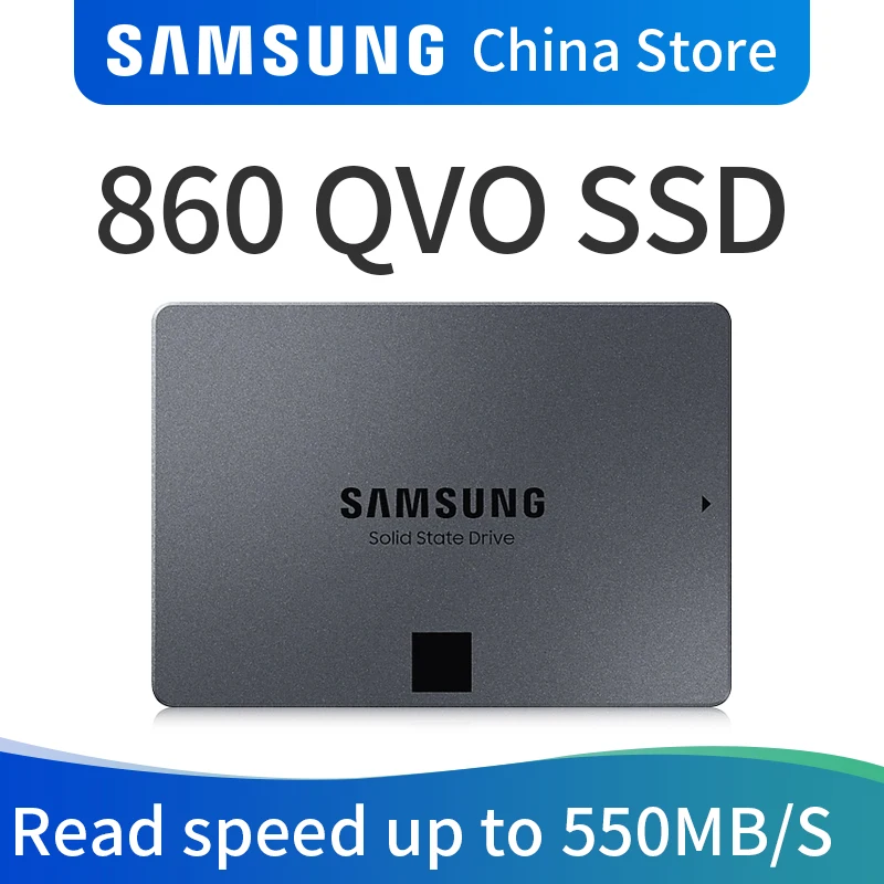 SSD накопитель SAMSUNG 860 QVO 1/2/4 Тб|Внутренние твердотельные накопители| |