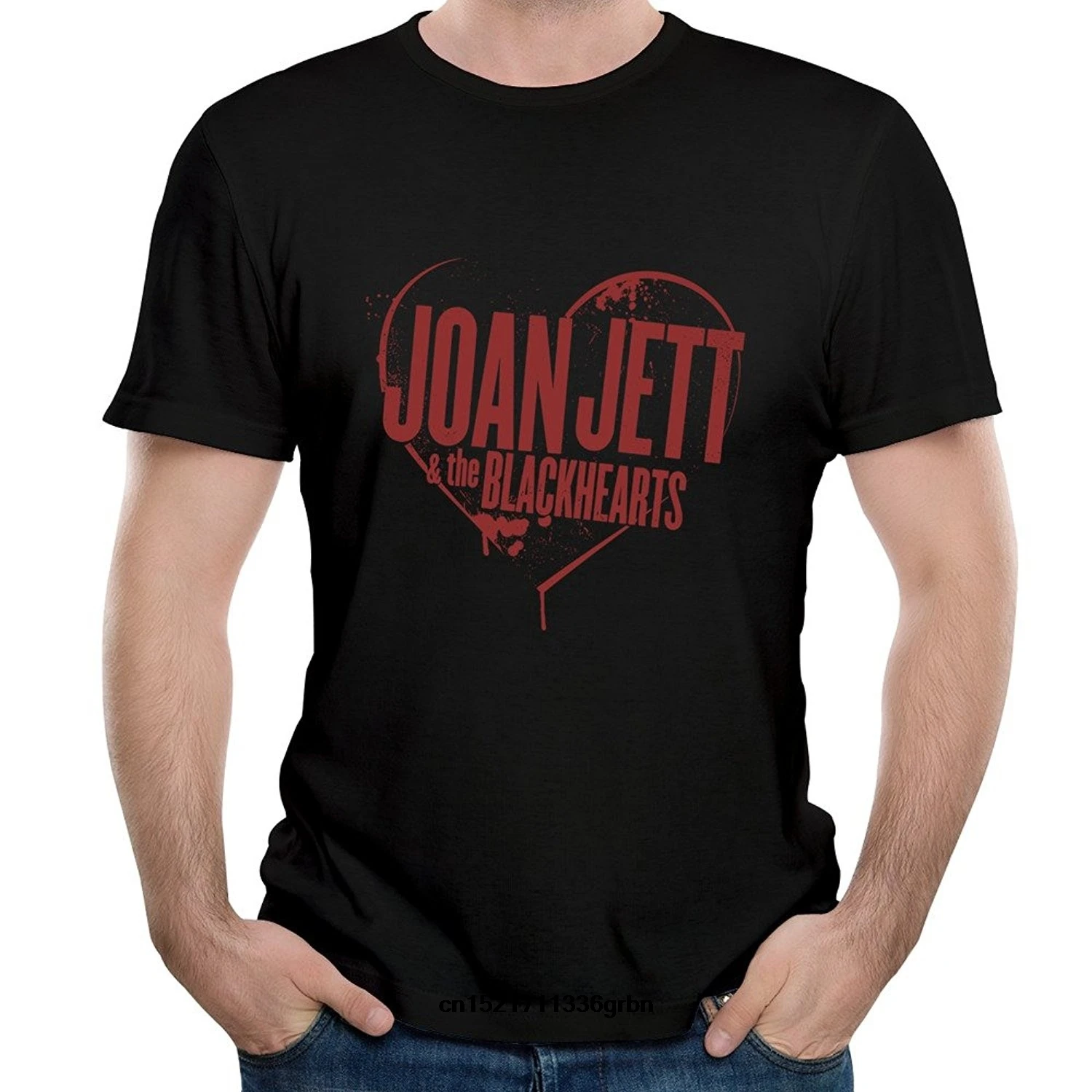Мужская футболка Joan Jett The Blackhearts малиновый $ хлопковая забавная новинка wo для