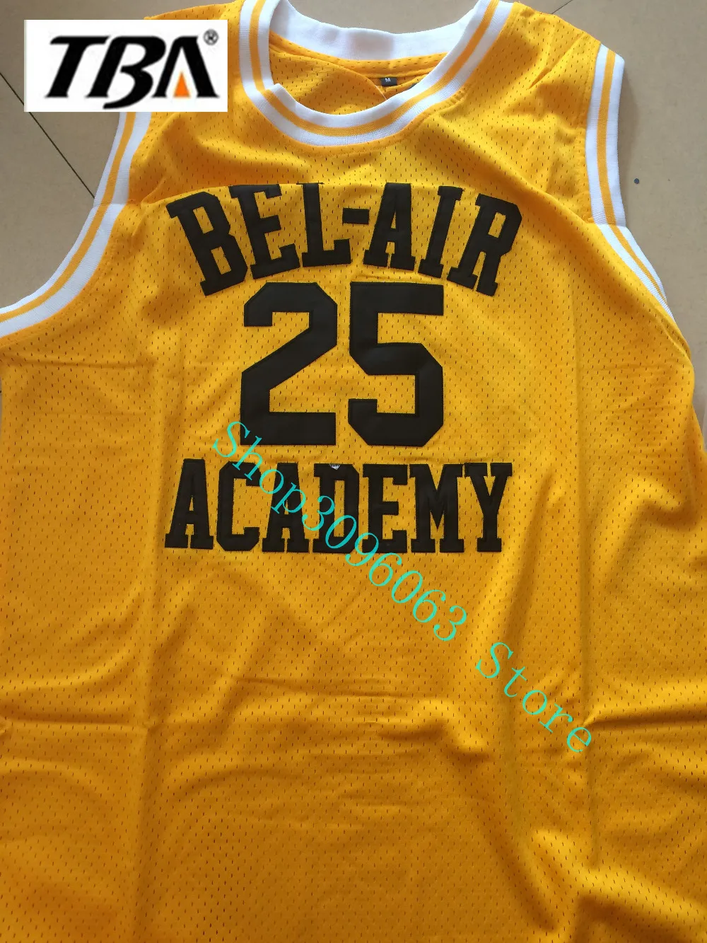 NEW Academy Prince of BEL AIR Jersey, 25 Banks Cheap Film Throwback