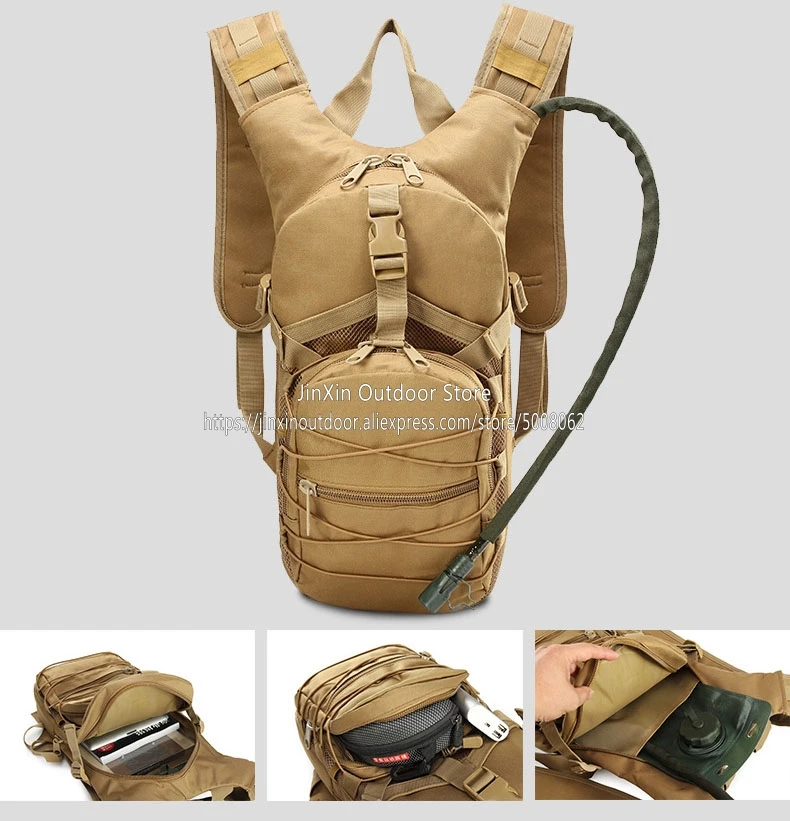 ManKaTer Бесплатная доставка Тактический рюкзак тканевый резервуар для воды Спорт верблюд гидратации барсетка рюкзак велосипедный походный