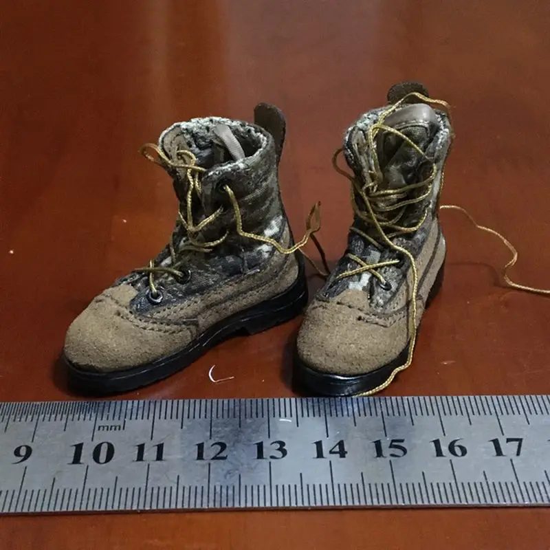 

1/6 Scale FS73018 Male Chinese Soldier Frontier Guard Model Military boots Model for 12" Action Figure Scene Accessory