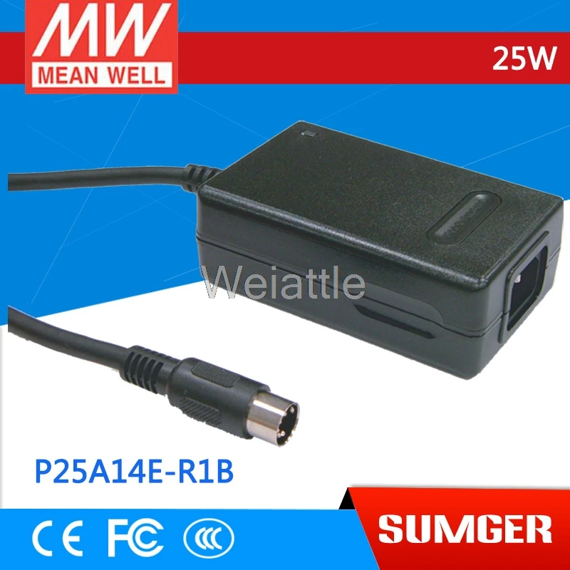 

MEAN WELL original P25A14E-R1B meanwell P25A 25W AC-DC Triple Output Desktop Adaptor