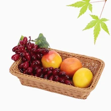 DIY Корзины для хранения из ротанга ручной работы хлеб корзины Еда корзина с фруктами для Кухня Обеденная тесто для хлеба пробных доказывая корзины