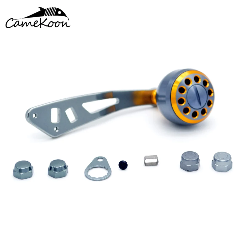 CAMEKOON Aluminum Alloy Handle Strong Durable Single Rocker For Baitcasting Reel 