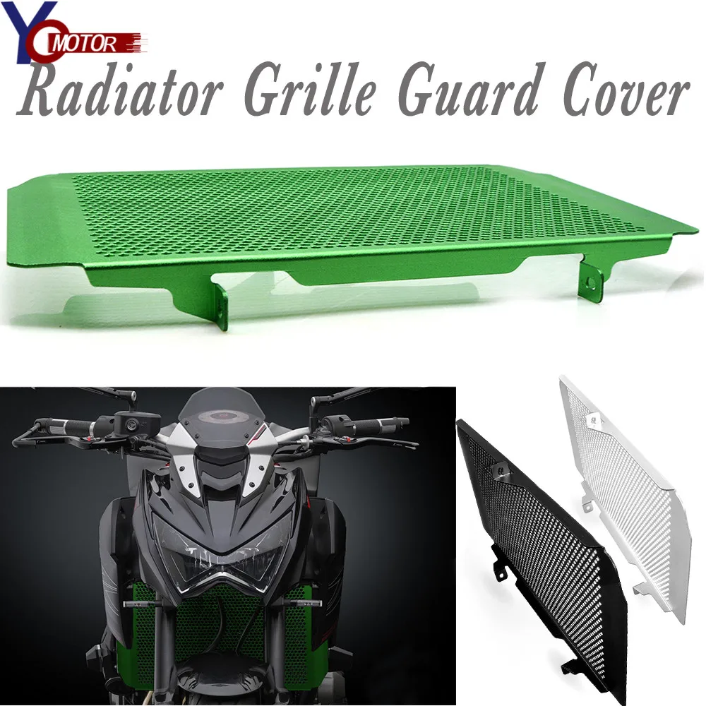 

Motorcycle FOR z750 z800/e abs Z100SX ninja/versy 1000 Radiator Guard Protector Grille Grill Cover Aluminum Motorbike