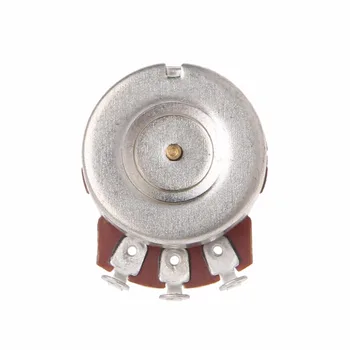 

A250K Brass Short Split Shaft Audio Potentiometer For Electric Guitar Bass high quality