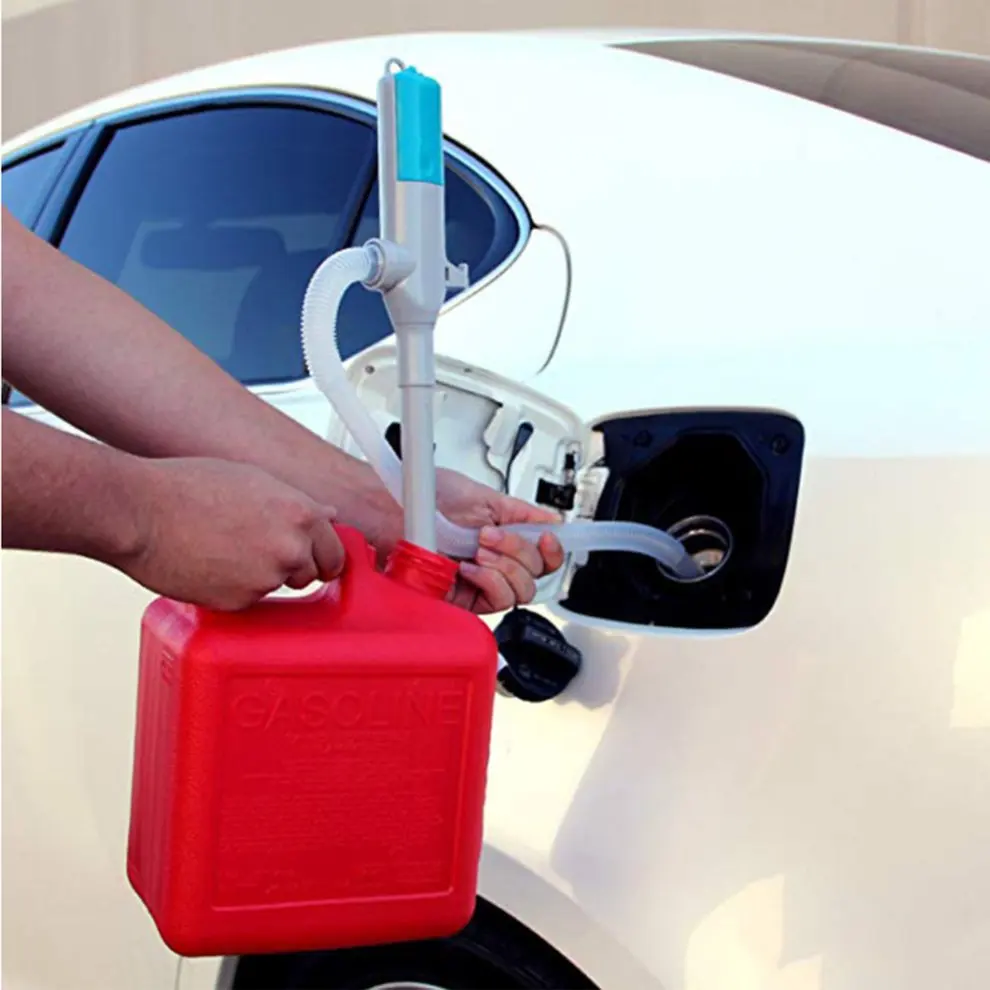 

Electric Battery Operated Powered Liquid Transfer Siphon Pump with Bendable Suction Tube For Diesel Fuel Oil Water Gas