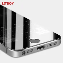 Free Shipping For iPhone 5s glass 0.26 mm on the tempered glass screen protection film for iphone 5/5s glass screen protector se