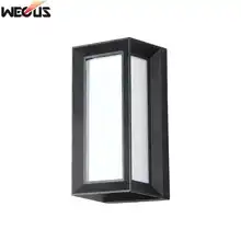 WECUS) наружный светодиодный настенный светильник, садовые фонари водонепроницаемые Ландшафтные огни, Современные Простые светильники для виллы и балкона