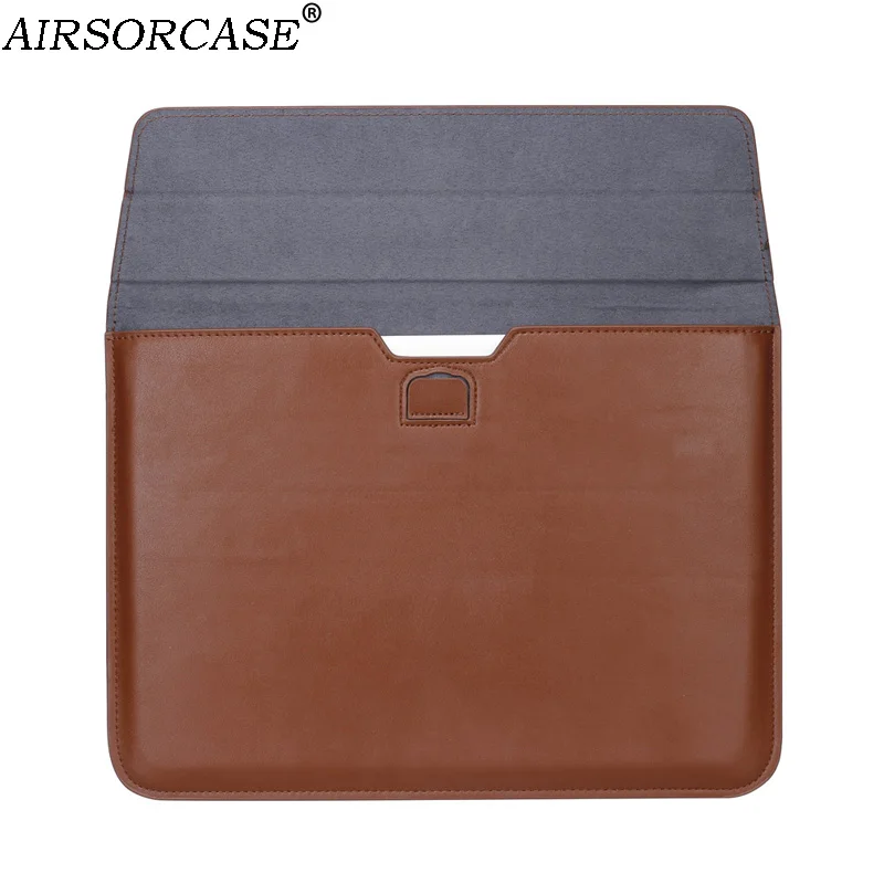 

PU Leather Envelope Laptop Bag Computer Liner Sleeve Case for Macbook New Air Pro Retina 11 12 13 15 13.3 15.4 inch Notebook Bag