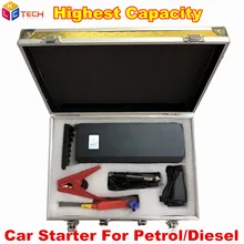 Пусковое устройство для автомобиля с наивысшей емкостью 21000 мАч 12 В, USB портативное зарядное устройство, автомобильный аккумулятор для дизельного топлива